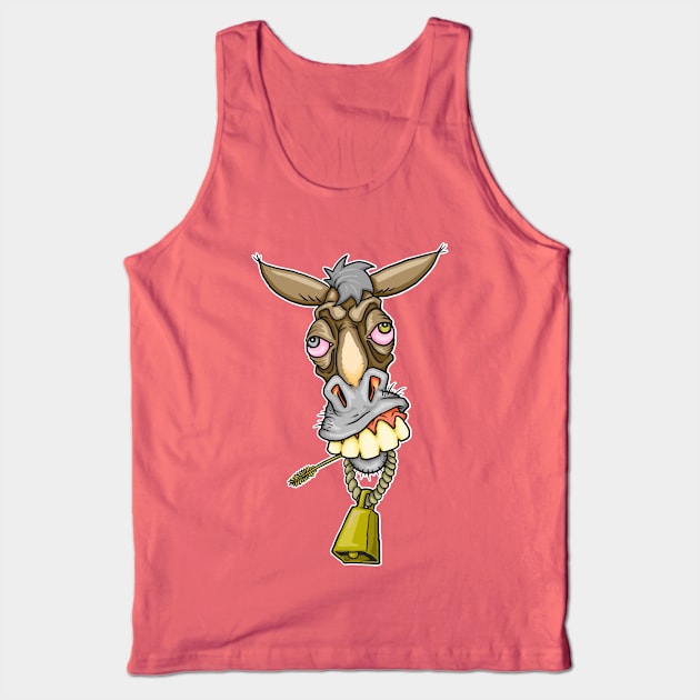 Donkey Tank Top by Laughin' Bones